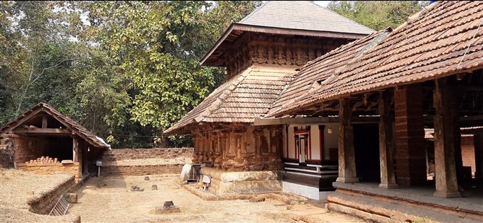 Ancient Vishnu Temple Founded in Mattanur in Kerala