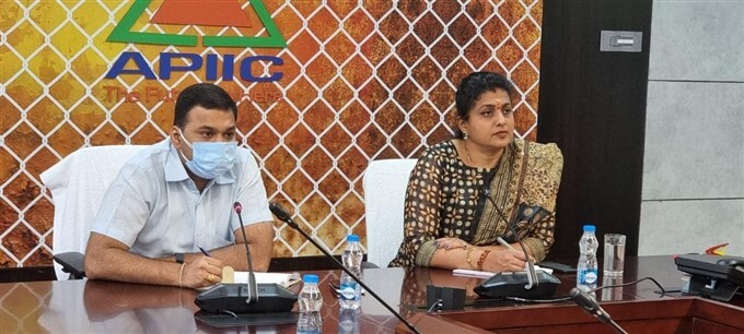 APIIC Chairperson Roja Visits Kanaka Durga Temple In Vijayawada