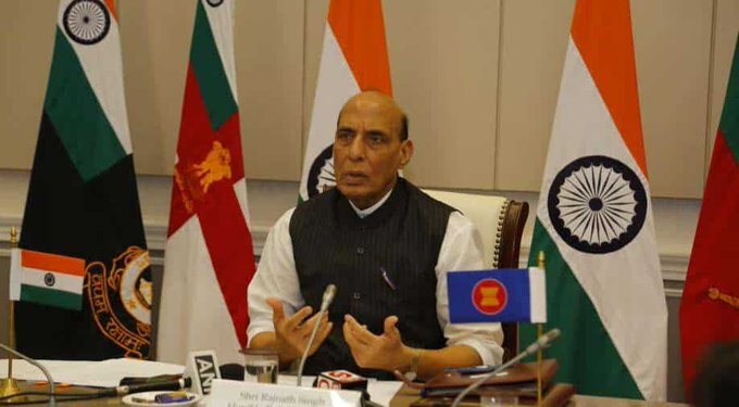 ASEAN Defence Ministers Meeting Plus (ADMM-Plus) via video conference ...
