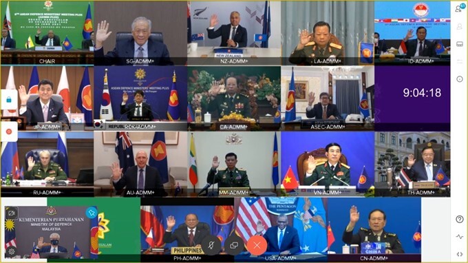 ASEAN Defence Ministers Meeting Plus (ADMM-Plus) via video conference