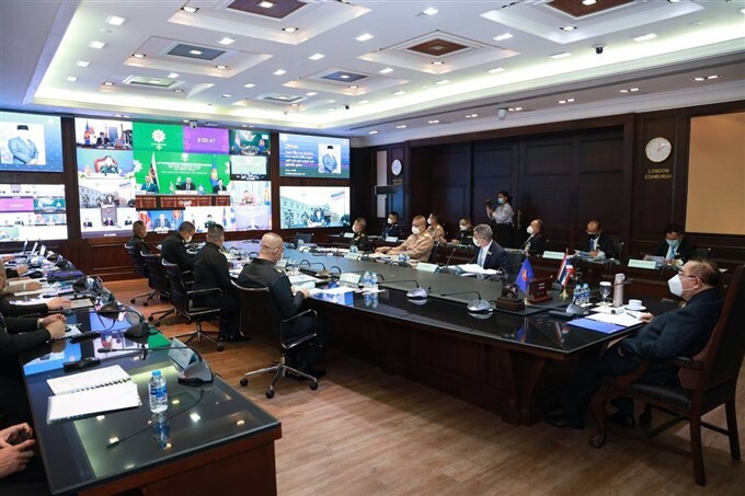 ASEAN Defence Ministers Meeting Plus (ADMM-Plus) via video conference