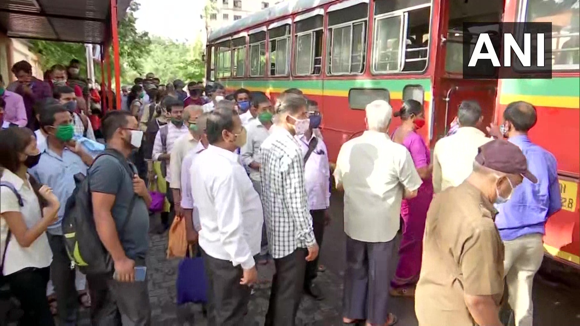 BEST Bus services resume in Mumbai