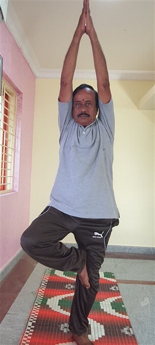Gayathri Raja BJP leaders H.Raja and Gayathri Raghuram yoga - Oneindia
