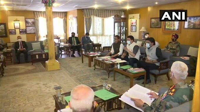 Defence Minister Rajnath Singh Visits Leh Ladakh