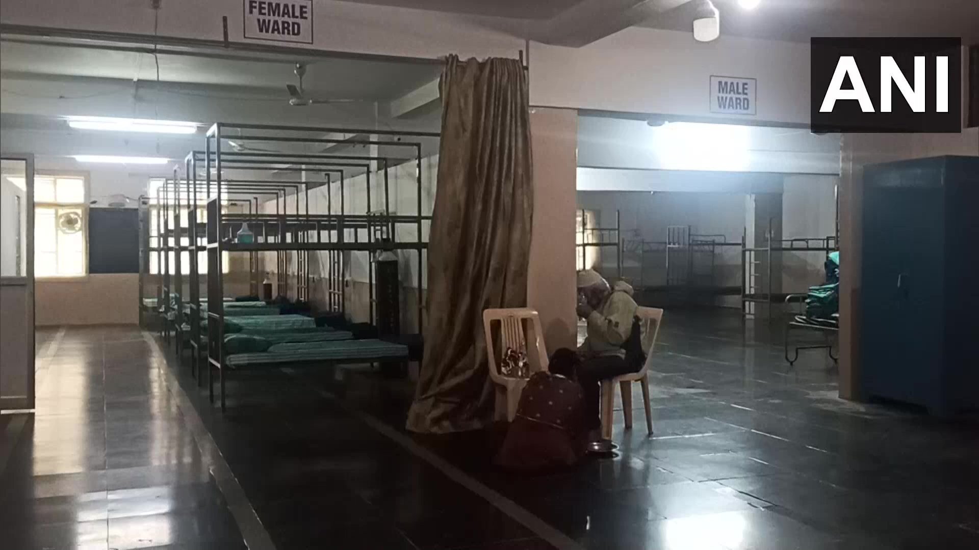 കൊവിഡ് ചികിത്സാ കേന്ദ്രമാക്കി മാറ്റി മദ്രസ- ചിത്രങ്ങൾ കാണാം