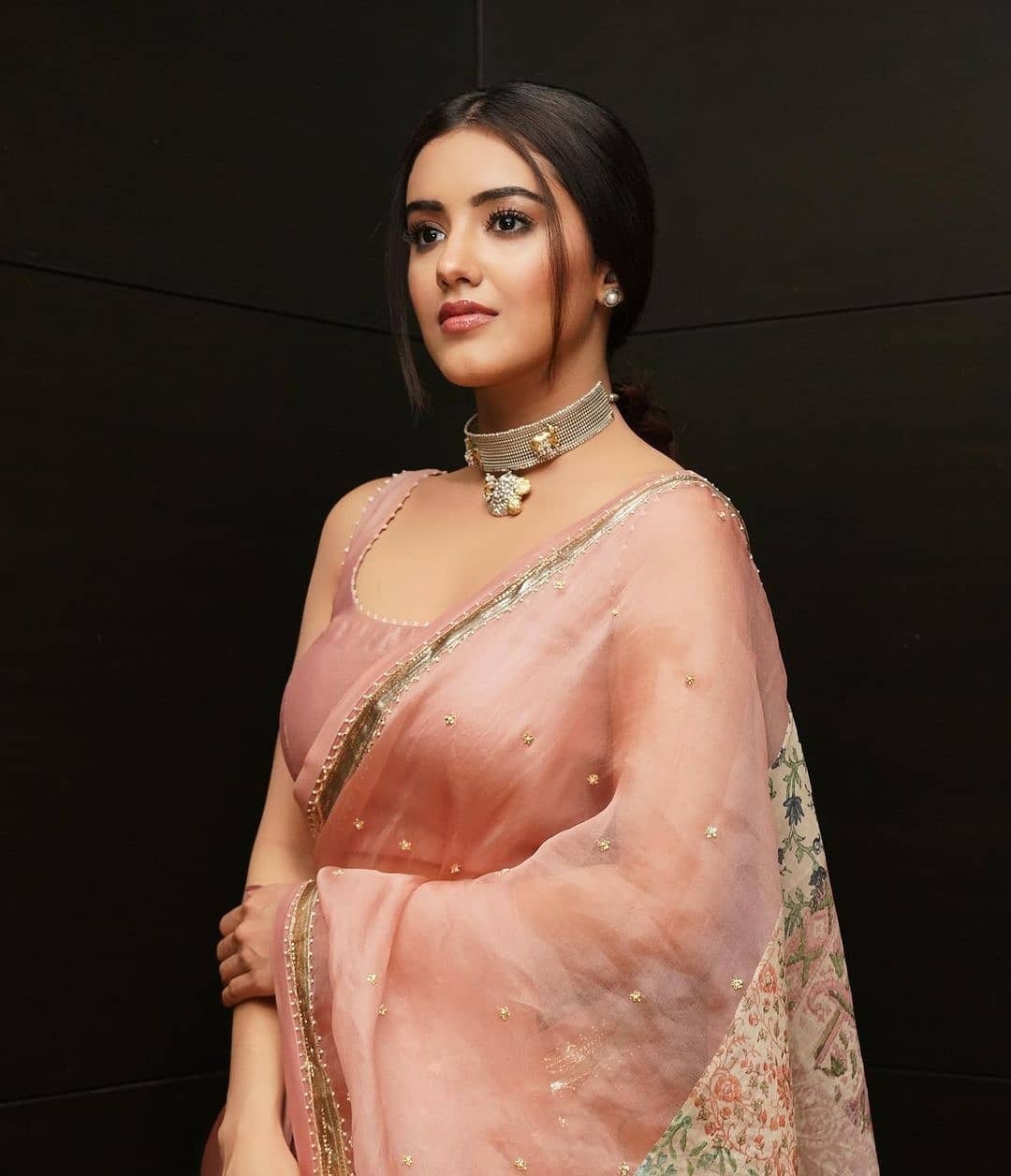 സാരിയിൽ അതീവ സുന്ദരിയായി നടി മാളവിക ശർമ്മ..ചിത്രങ്ങൾ വൈറൽ