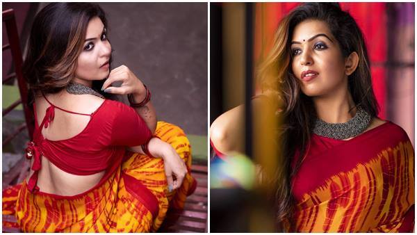 സാരിയില്‍ ഗ്ലാമറസ് ലുക്കുമായി ബ്ലെസി കുര്യന്‍; വൈറല്‍ ഫോട്ടോഷൂട്ട് കാണാം