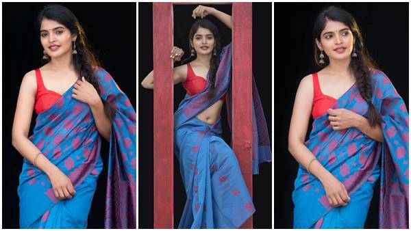 സാരിയില്‍ അതീവ സുന്ദരിയായി സഞ്ജിത ഷെട്ടി; വൈറലായ പുതിയ ചിത്രങ്ങള്‍ കാണാം