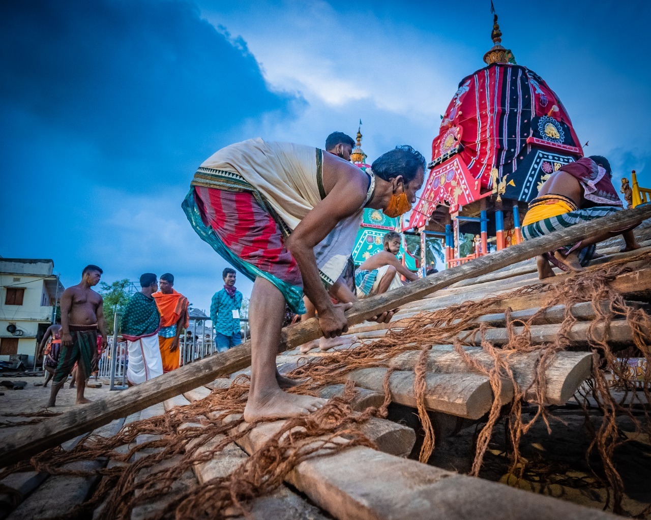ଫଟୋ : ପ୍ରସ୍ତୁତ ରହିଛି ରଥ, ସଜେଇ ହୋଇଛି ଶ୍ରୀଗୁଣ୍ଡିଚା ମନ୍ଦିର;ବାହୁଡାଯାତ୍ରାର ମନଲୋଭା ଦୃଶ୍ୟ