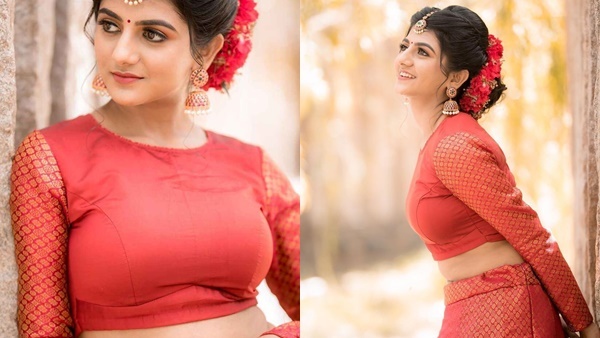 ചുവപ്പില്‍ അതീവ സുന്ദരിയായി ബിഗ് ബോസ് താരം 'ഡാർലിംഗ് കെപി': വൈറല്‍ ചിത്രങ്ങള്‍ കാണാം