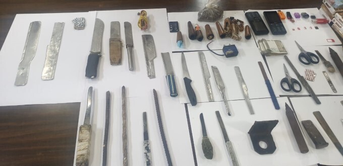 CCB Police raid Parappana Agrahara Central Jail in Bengaluru