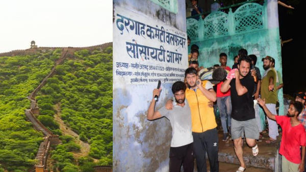 lightning strike Rajasthan : जयपुर के आमेर फोर्ट के पास उस जगह की तस्वीरें, जहां आकाशीय बिजली ने 11 लोगों की जान