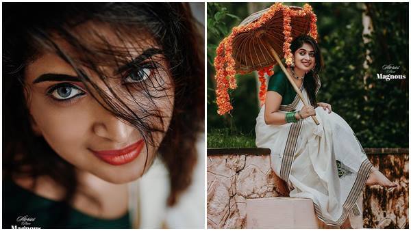 നാടൻ പെൺകുട്ടിയായി ആരതി സോജൻ; ഫോട്ടോസ് വൈറൽ