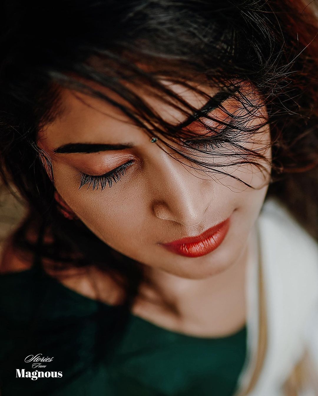 നാടൻ പെൺകുട്ടിയായി ആരതി സോജൻ; ഫോട്ടോസ് വൈറൽ