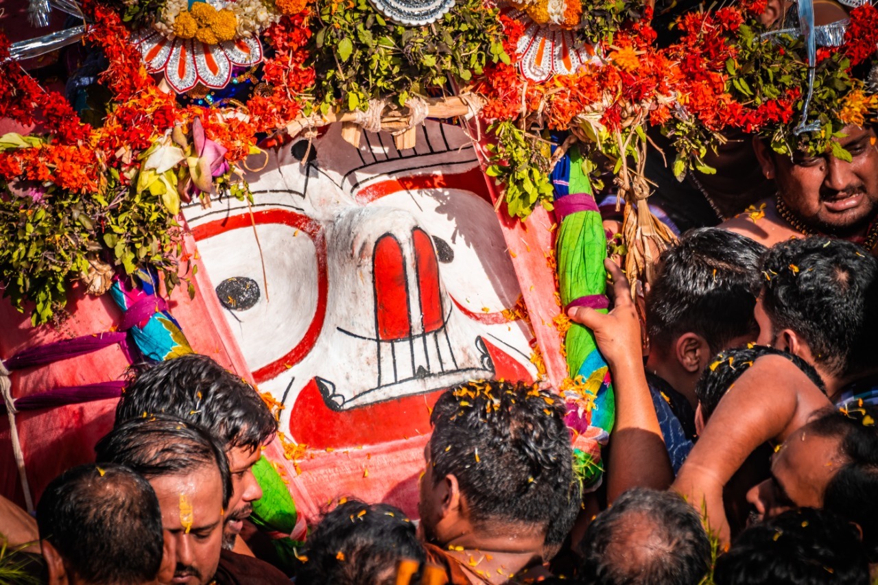 ଫଟୋ : ଧାଡ଼ି ପହଣ୍ଡିରେ ଚତୁର୍ଦ୍ଧାମୂର୍ତ୍ତି, ଦିବ୍ୟ ରୂପରେ ଭକ୍ତର ଭଗବାନ