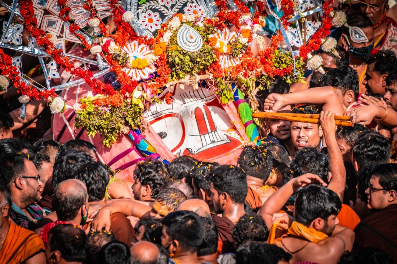 ଫଟୋ : ଧାଡ଼ି ପହଣ୍ଡିରେ ଚତୁର୍ଦ୍ଧାମୂର୍ତ୍ତି, ଦିବ୍ୟ ରୂପରେ ଭକ୍ତର ଭଗବାନ