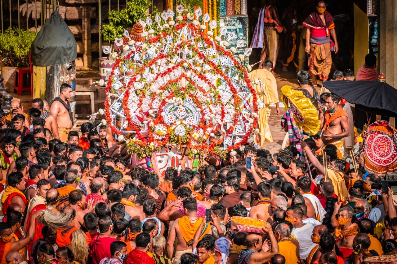 ଫଟୋ : ଧାଡ଼ି ପହଣ୍ଡିରେ ଚତୁର୍ଦ୍ଧାମୂର୍ତ୍ତି, ଦିବ୍ୟ ରୂପରେ ଭକ୍ତର ଭଗବାନ