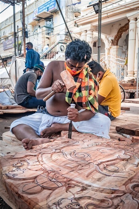 ആഘോഷ ലഹരിയില്‍ പുരി ജഗന്നാഥ ക്ഷേത്രം; രഥയാത്രയ്ക്കുള്ള ഒരുക്കങ്ങള്‍ കാണാം