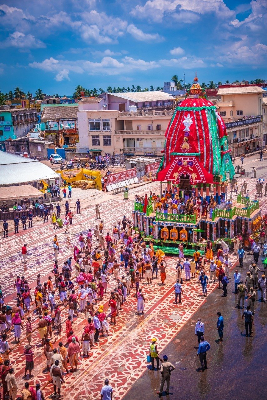 ବିଜେ କରିବେ ଚତୁର୍ଦ୍ଧାମୂର୍ତ୍ତି : ସିଂହଦ୍ୱାର ସାମ୍ନାରେ ତିନି ରଥ