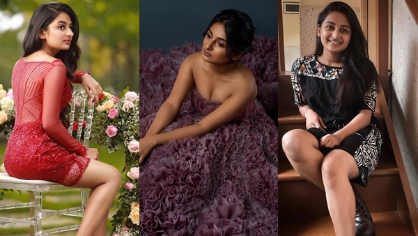 ഗൗണില്‍ കിടിലന്‍ ലുക്കില്‍ എസ്തര്‍ അനില്‍: 44 കിലോയുള്ള താരം ധരിച്ചത് 58 കിലോയുള്ള ഗൗണ്‍