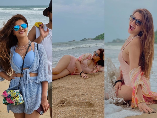 ബീച്ചില്‍ ആര്‍ത്തുല്ലസിച്ച് ബിഗ് ബോസ് താരം: വൈറലായി ഗ്ലാമര്‍ ചിത്രങ്ങള്‍ 