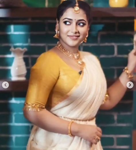 ഓണം ലുക്കില്‍ അടിച്ചു പൊളിച്ച് അനു സിത്താര: ചിത്രങ്ങള്‍ വൈറല്‍