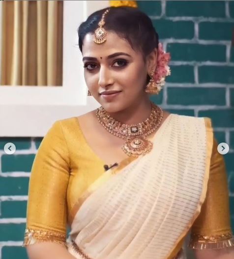 ഓണം ലുക്കില്‍ അടിച്ചു പൊളിച്ച് അനു സിത്താര: ചിത്രങ്ങള്‍ വൈറല്‍