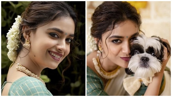 ഓണമാഘോഷിച്ച് നടി കീര്‍ത്തി സുരേഷ്; താരത്തിന്റെ അടിപൊളി ചിത്രങ്ങള്‍