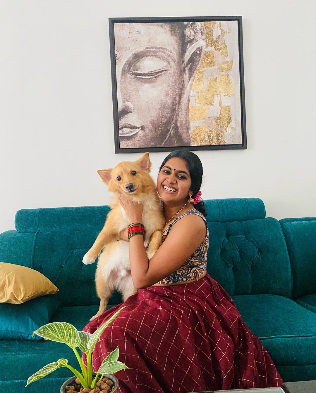 ഓണത്തിന് പുത്തന്‍ ലുക്കില്‍ നിമിഷ സജയന്‍: ഗംഭീരമായെന്ന് ആരാധകര്‍