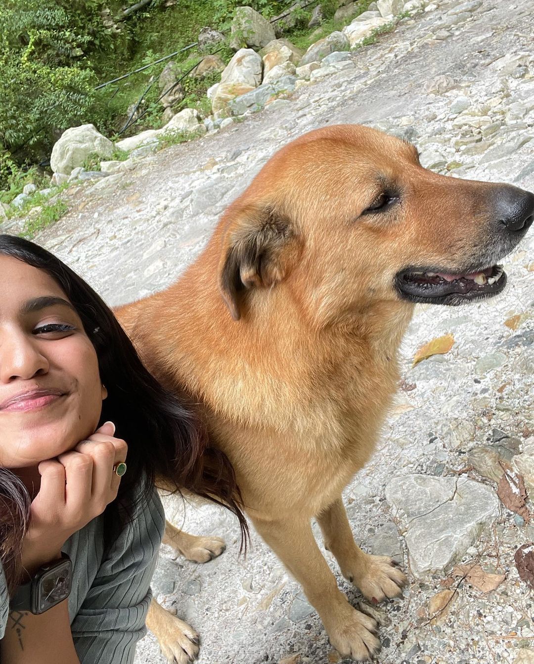 ഹിമാചല്‍ പ്രദേശില്‍ സാനിയ ഇയ്യപ്പന് പുതിയ കൂട്ട്: ഇതുപോലൊരു സ്നേഹം