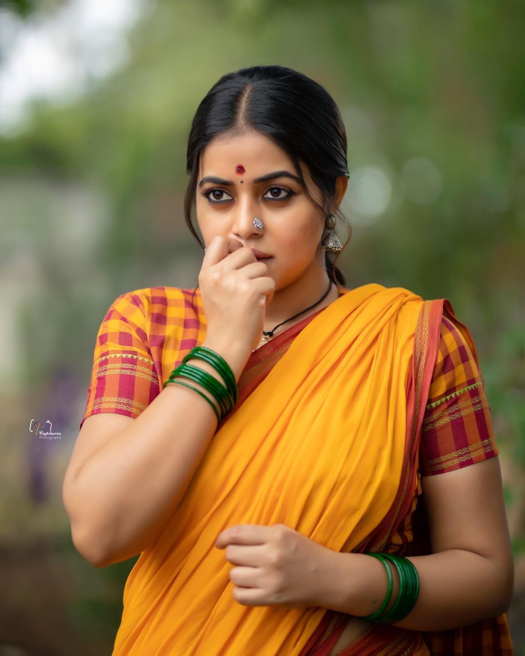 విలేజ్ గెటప్‌లో పూర్ణ.. ఫిదా అయిన నెటిజెన్లు
