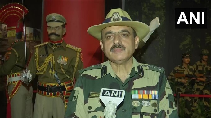 A museum depicting the glorious history & evolution of BSF At Attari-Wagah border in Punjab
