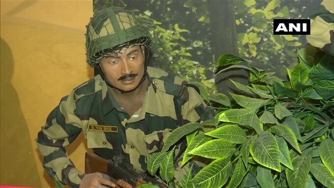 A museum depicting the glorious history & evolution of BSF At Attari-Wagah border in Punjab
