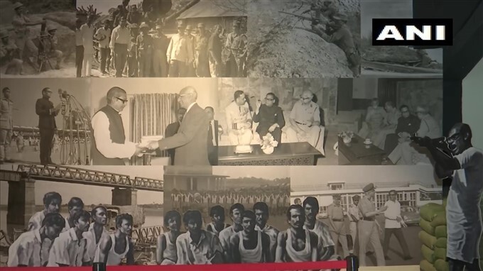 A museum depicting the glorious history & evolution of BSF At Attari-Wagah border in Punjab