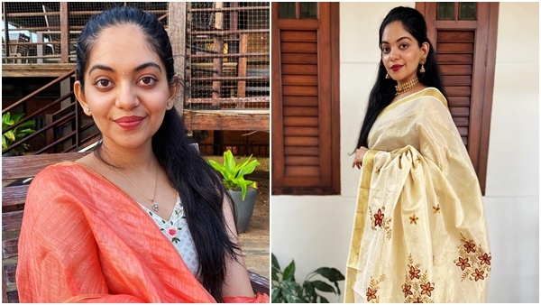 കേരള സാരിയില്‍ വേറിട്ട ലുക്കുമായി അഹാന കൃഷ്ണ; താരത്തിന്റെ ചിത്രങ്ങള്‍ വൈറല്‍