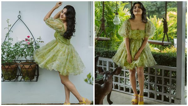 കുട്ടിയുടുപ്പിട്ട് ഗ്ലാമറസ്സായി എസ്തർ അനിൽ, പുതിയ ചിത്രങ്ങൾ വൈറൽ