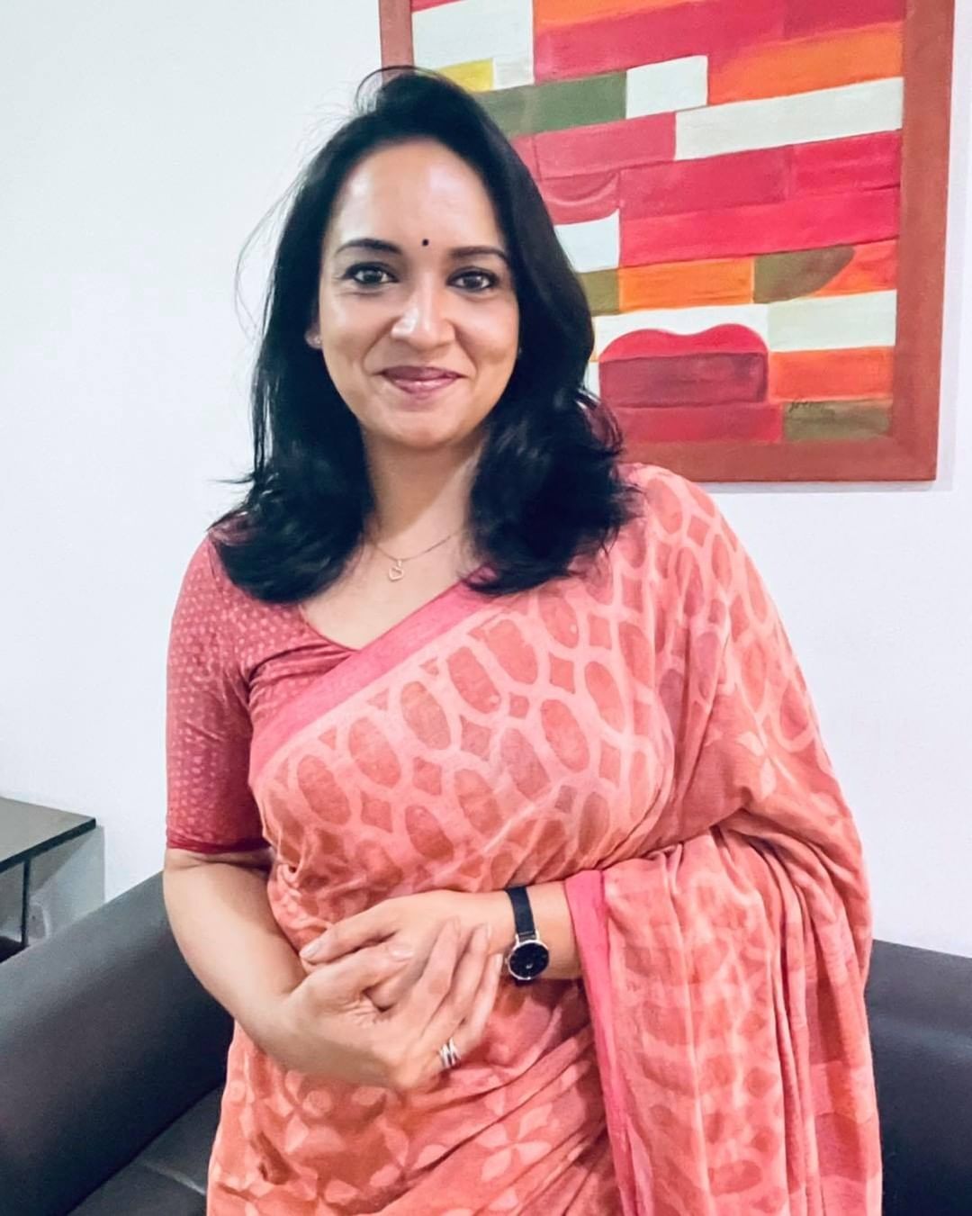 കേരള സാരിയില്‍ നാടന്‍ സുന്ദരിയായി നടി ലെന; വൈറലായി പുതിയ ഫോട്ടോഷൂട്ട്