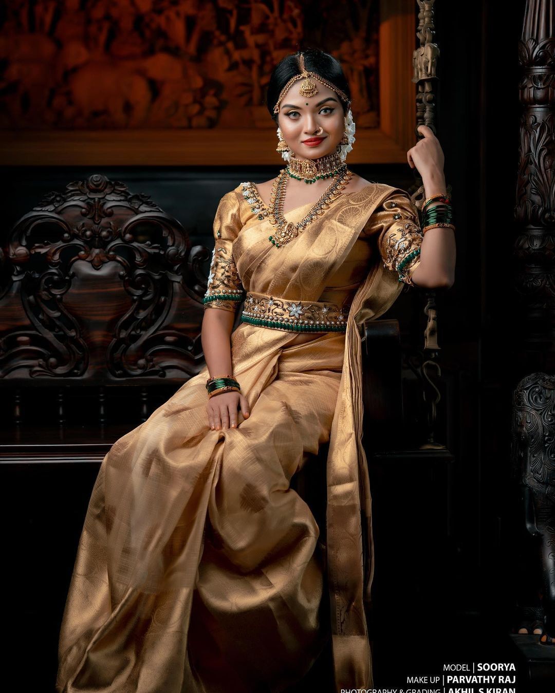 വിവാഹ വേഷത്തിൽ രാജകുമാരിയെ പോലെ സൂര്യ, ഒരു രക്ഷയുമില്ലെന്ന് ഫാൻസ്, വൈറൽ ചിത്രങ്ങൾ