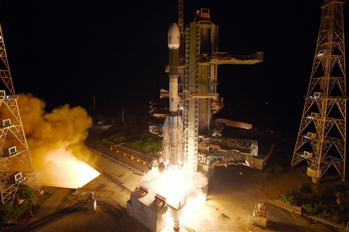 ISRO Launch GSLV-F10/EOS-03 From Sriharikota