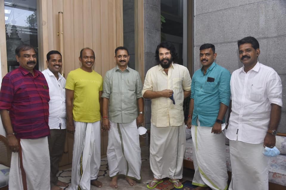 മമ്മൂട്ടിയുടെ വീട്ടിൽ അതിഥിയായി കെ സുരേന്ദ്രൻ, താരത്തിന്റെ വീട്ടിൽ നിന്നുളള ചിത്രങ്ങൾ