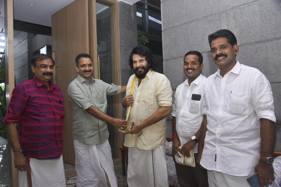 മമ്മൂട്ടിയുടെ വീട്ടിൽ അതിഥിയായി കെ സുരേന്ദ്രൻ, താരത്തിന്റെ വീട്ടിൽ നിന്നുളള ചിത്രങ്ങൾ