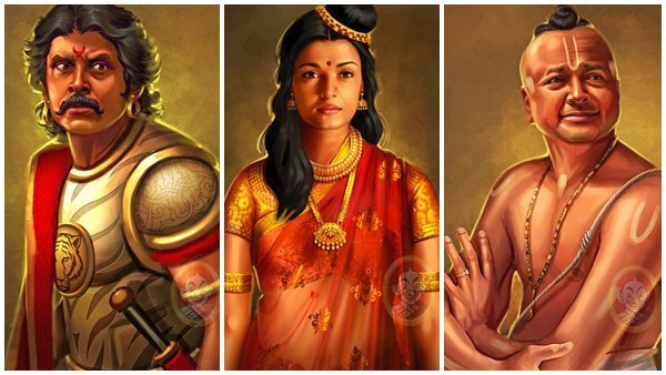 ജയറാം ചാരന്‍, ഐശ്വര്യ റായ് വില്ലത്തി, പൊന്നിയം സെല്‍വനിലെ കഥാപാത്രങ്ങള്‍ ഇവര്‍