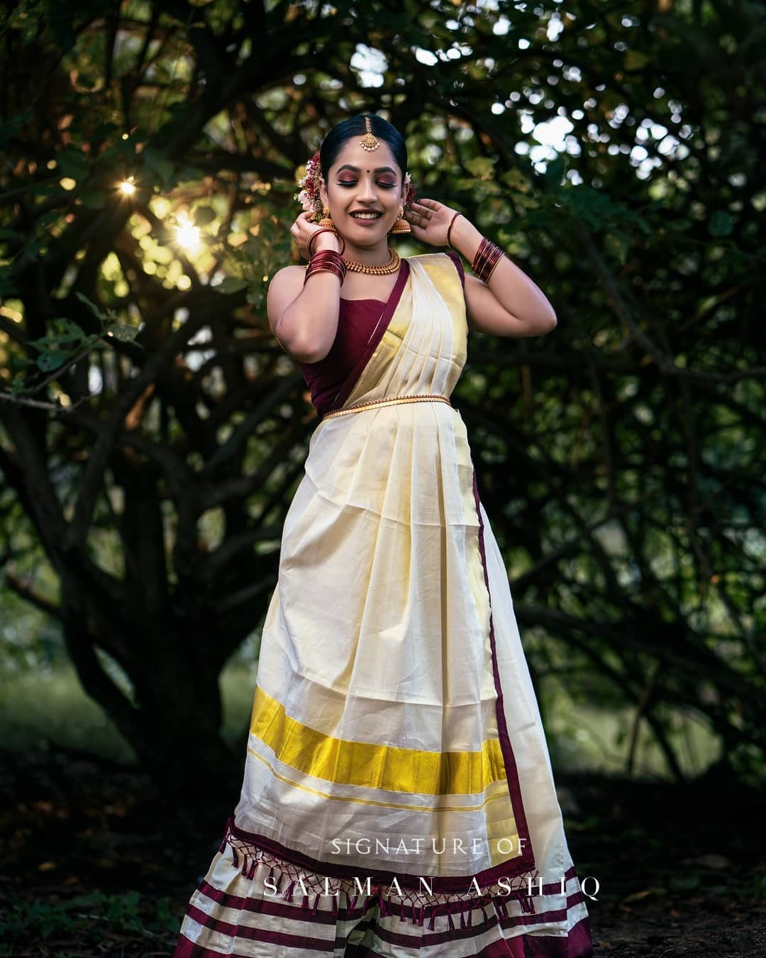 സാരിയില്‍ അതീവ സുന്ദരിയായി കുടുംബവിളക്ക് താരം അമൃത നായര്‍; വൈറലായി പുതിയ ഫോട്ടോഷൂട്ട്