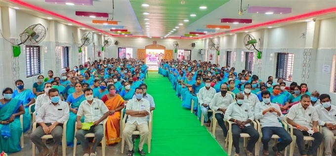 MLA Roja inaugurates development works in her constituency