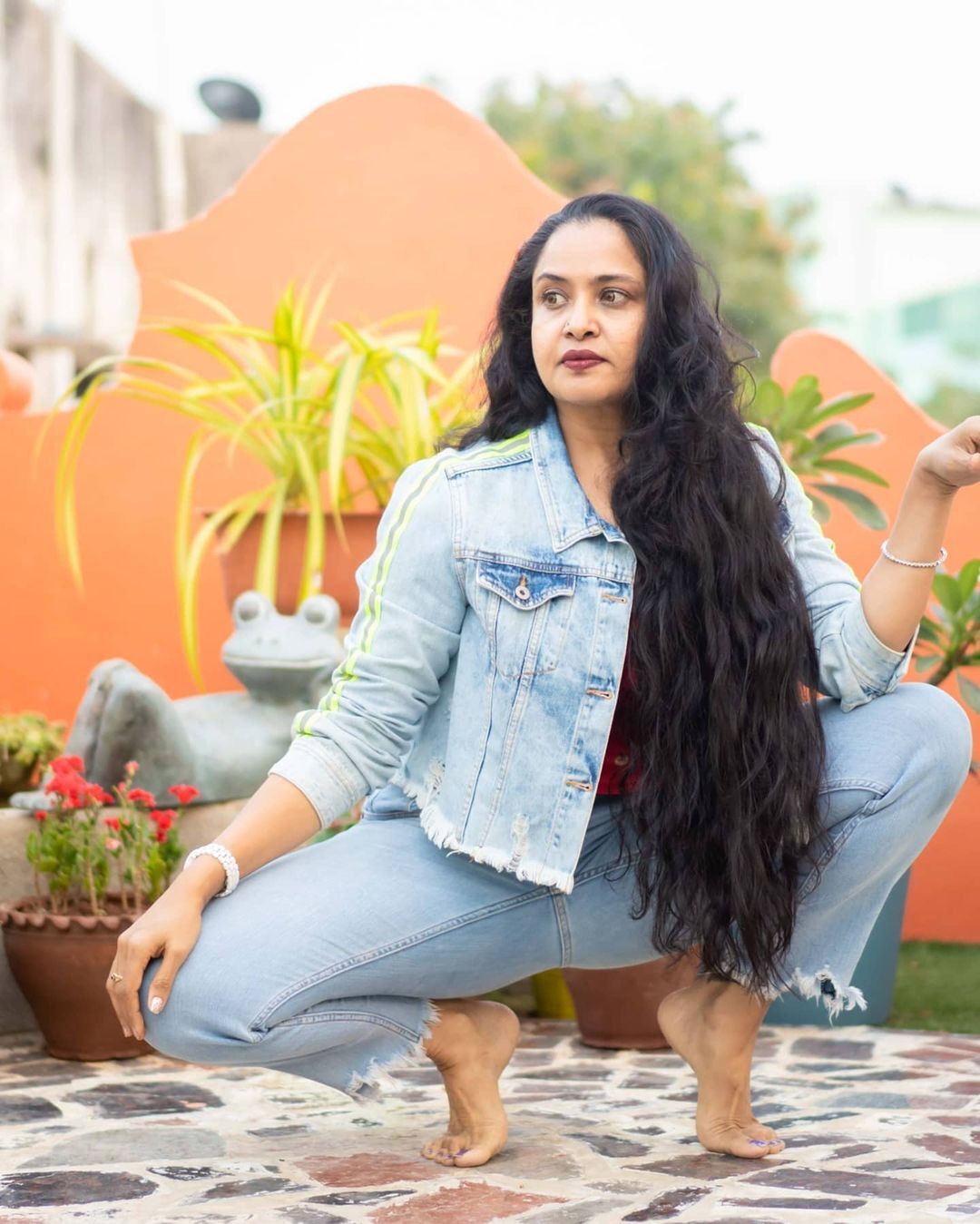 Pragathi:నాలుగుపదుల వయస్సులో  టాలెంట్ చూపిస్తోన్న నటి (ఫోటోలు)