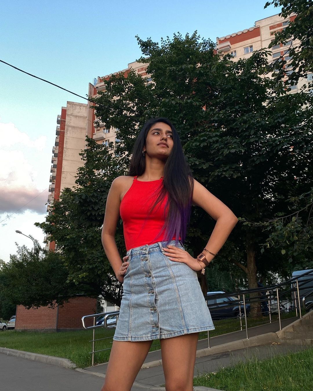 ഓണം വരവായി; സാരിയിൽ നാടൻ ലുക്കിൽ പ്രിയ വാര്യർ