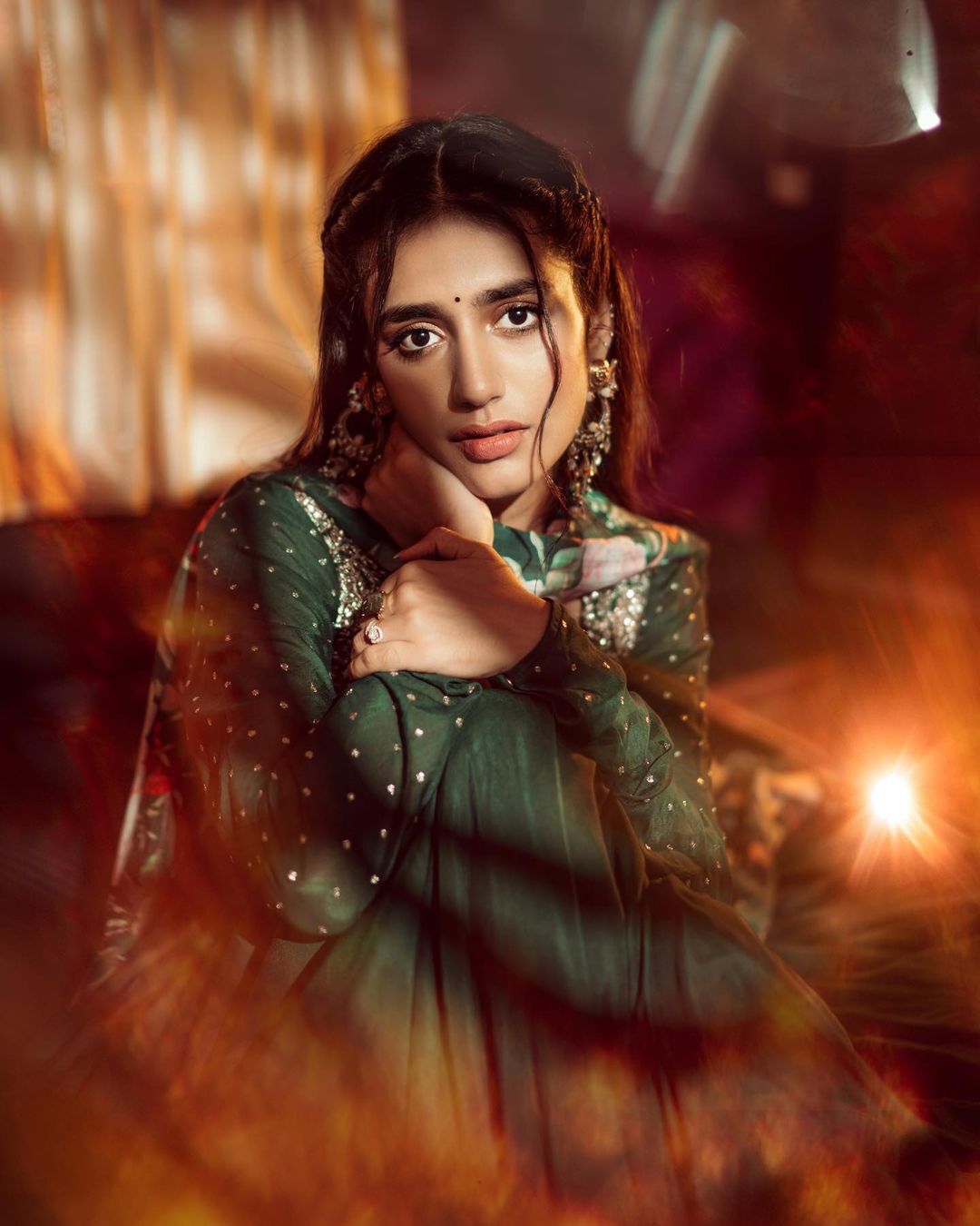 അനാര്‍ക്കലിയില്‍ അതി സുന്ദരിയായി പ്രിയ വാര്യര്‍; വൈറല്‍ ഫോട്ടോഷൂട്ട് കാണാം