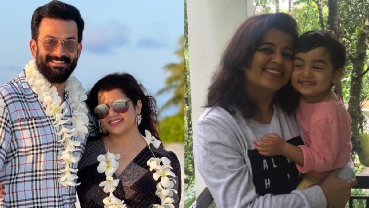 മാസ്കിനുള്ളിലായ താര ദമ്പതിമാര്‍: ഭാര്യമാര്‍ക്കൊപ്പം പൃഥിരാജും ദുല്‍ഖര്‍ സല്‍മാനും