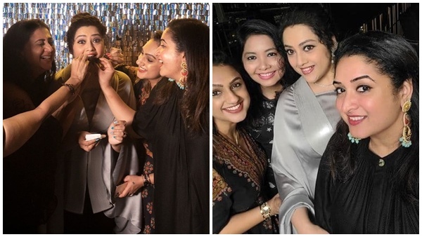 നിങ്ങളറിയും ഈ സുന്ദരികളെ!! കറുപ്പണിഞ്ഞ കൂട്ടുകാരികള്‍ക്കൊപ്പം ബ്രൗണില്‍ തിളങ്ങി മീന