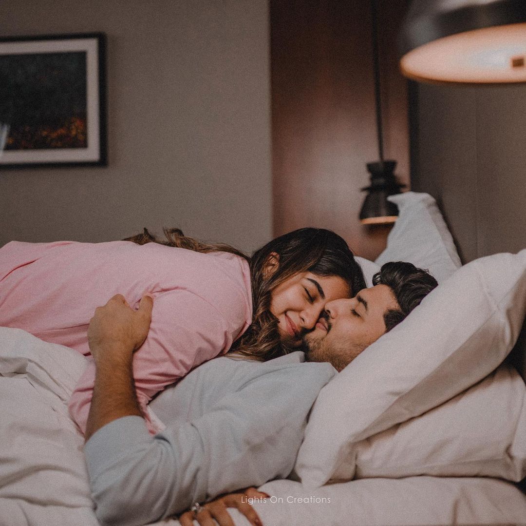 അടുത്തു വാ.. അടുത്തു വാ.. അടുത്ത് വന്നാട്ടെ; സോഷ്യല്‍ മീഡിയയില്‍ വീണ്ടും ട്രെന്‍ഡിംഗായി ജീവയും അപര്‍ണയും